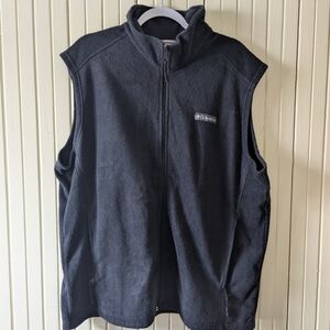Columbia Men's Steens Mountain Fleece Vest Black Size XL